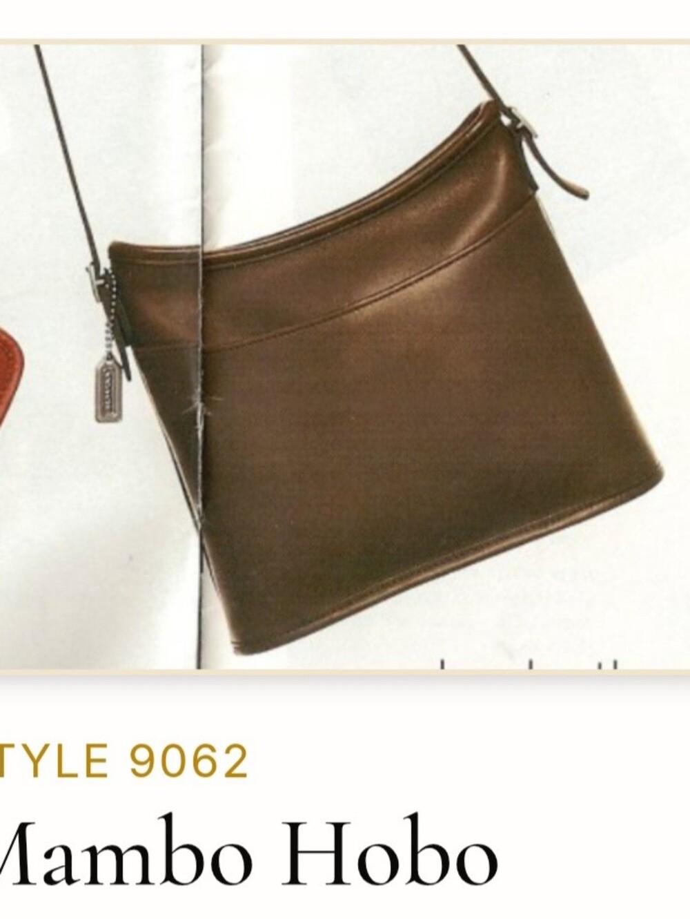 Coach Vintage 1998 Rare 1 Year Production Mambo Hobo #9062 - Picture 13 of 14